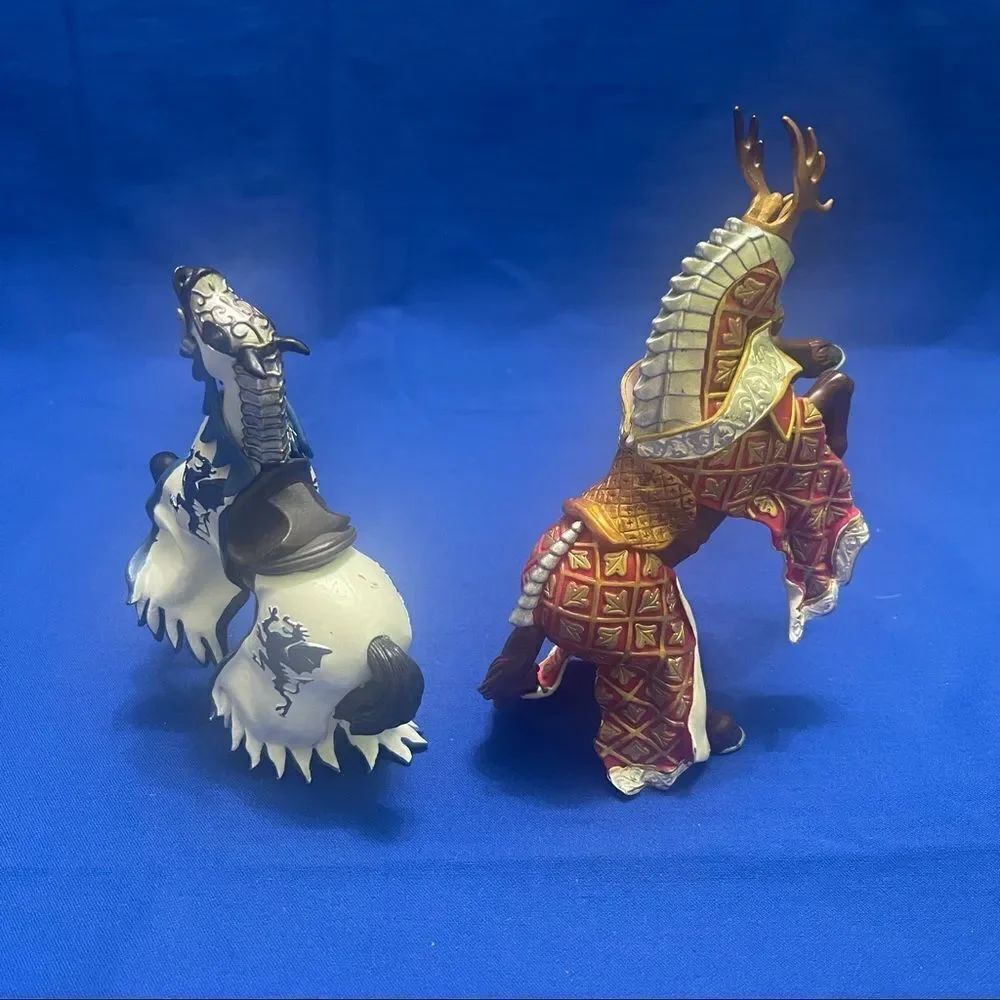 PAPO horse dragon blue