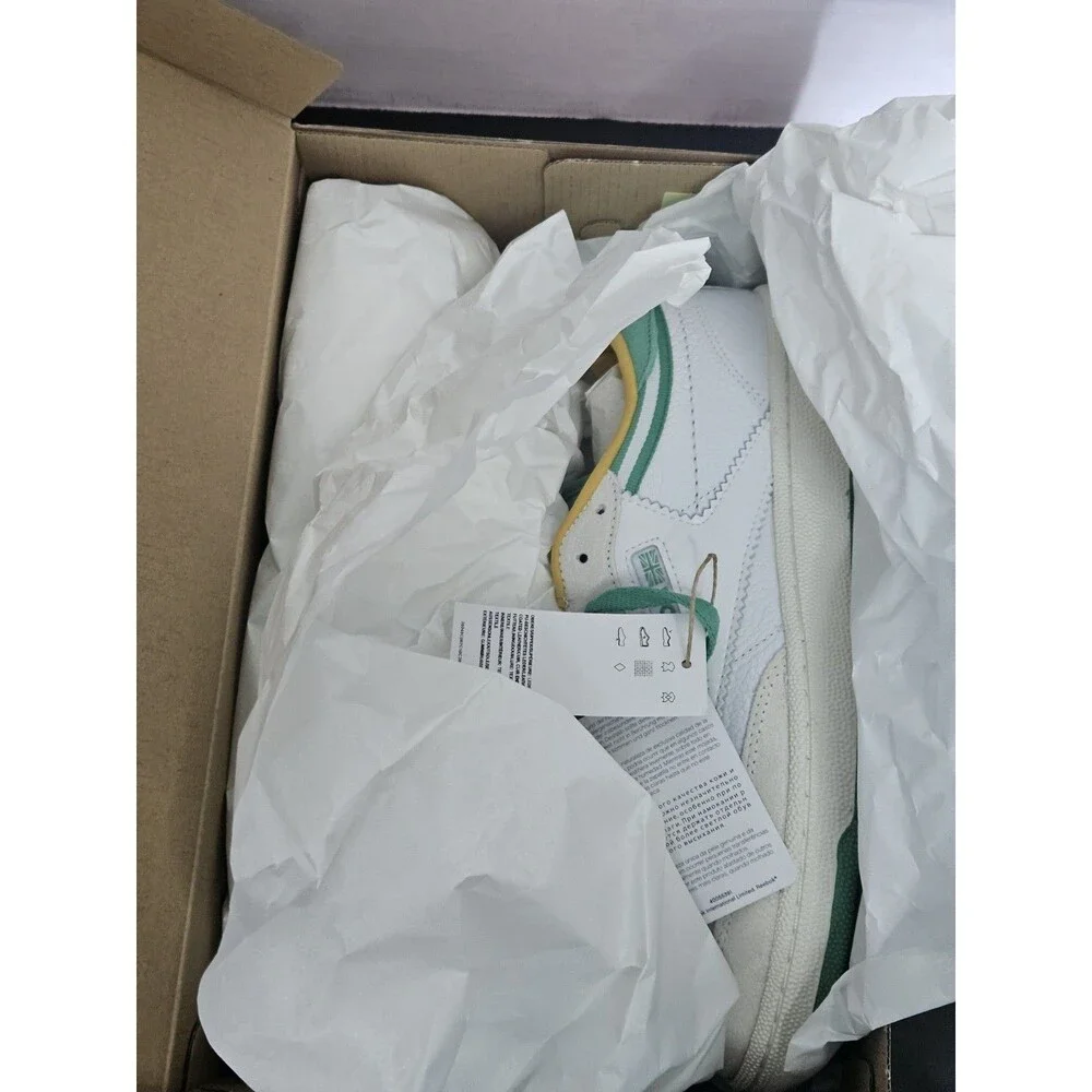 Size 9 - Reebok Club C 85 White Green Chalk Vintage