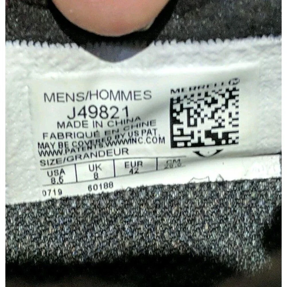Merrell item specifics