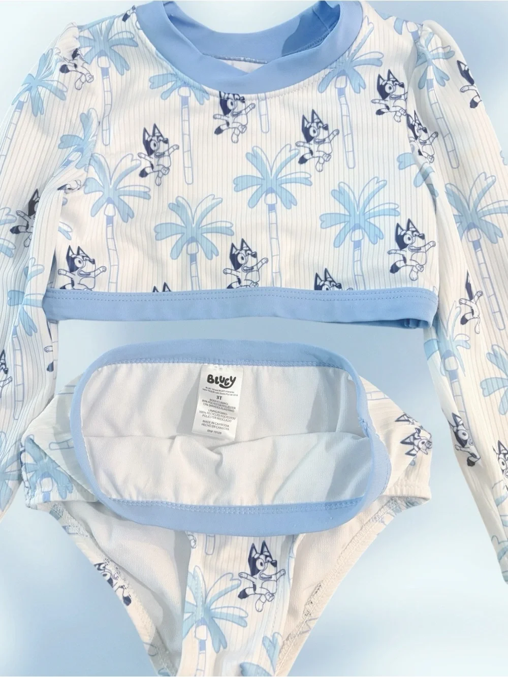 Bluey light blue