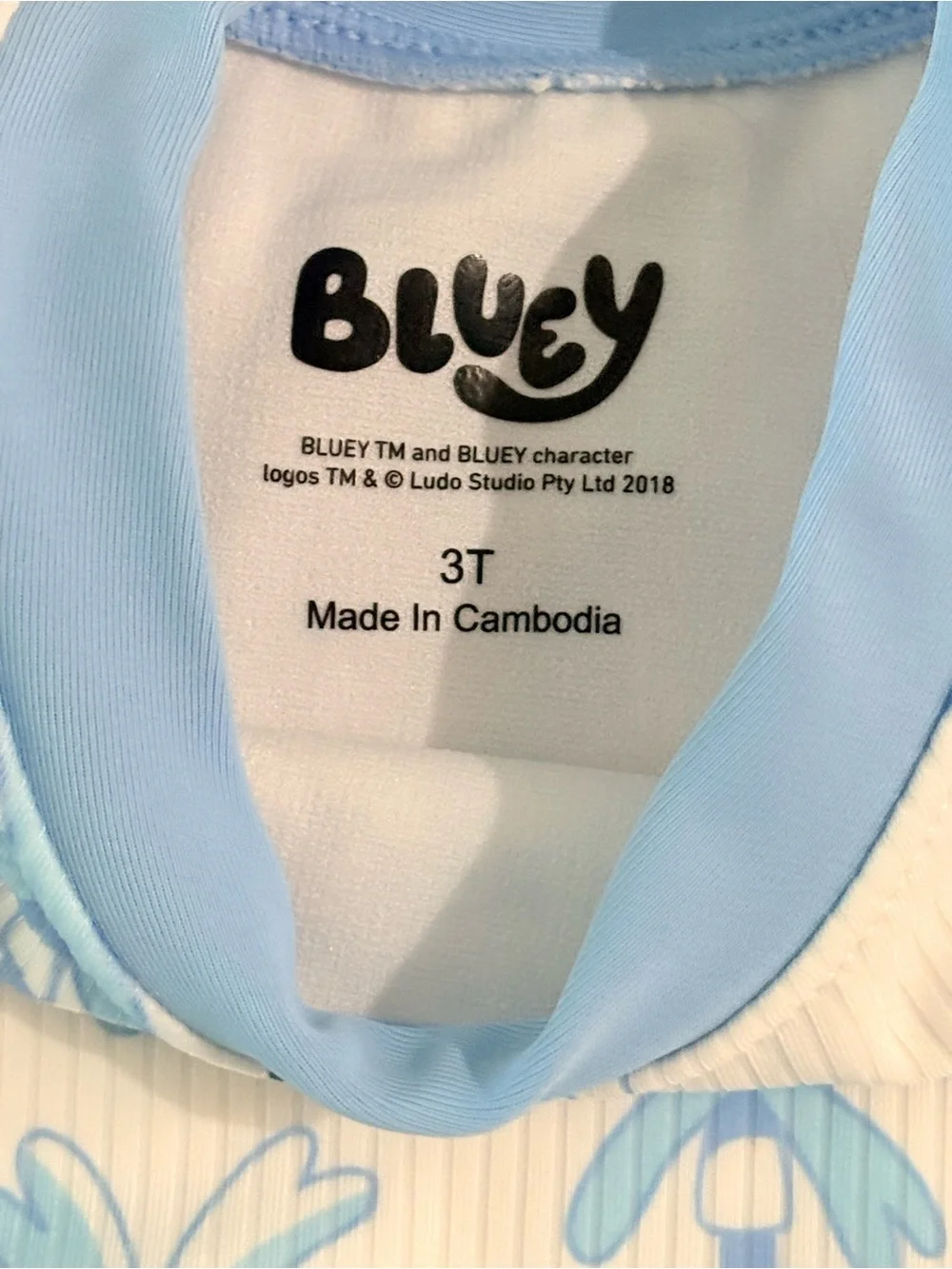 Bluey light blue