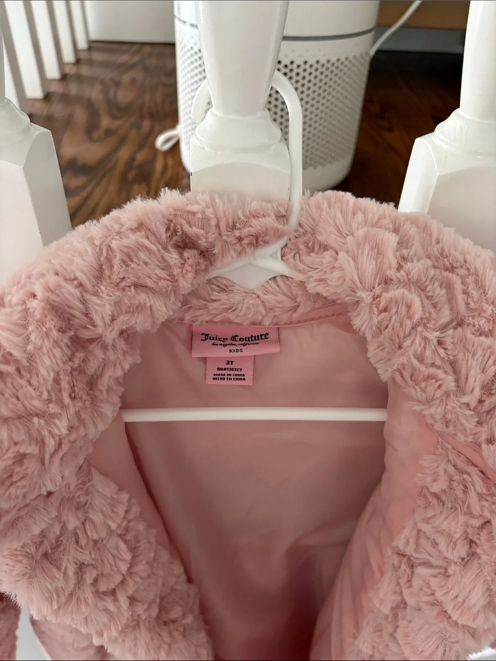 Juicy Couture plush faux