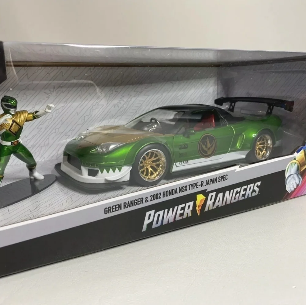 Jada Power Rangers Green/Honda NSX 1/24 Scale NEW