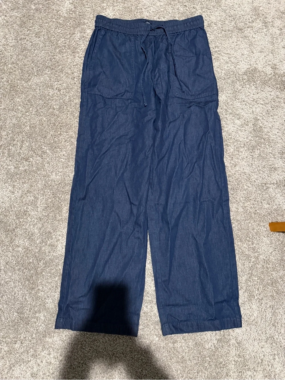 J. Crew Navy Drawstring Joggers