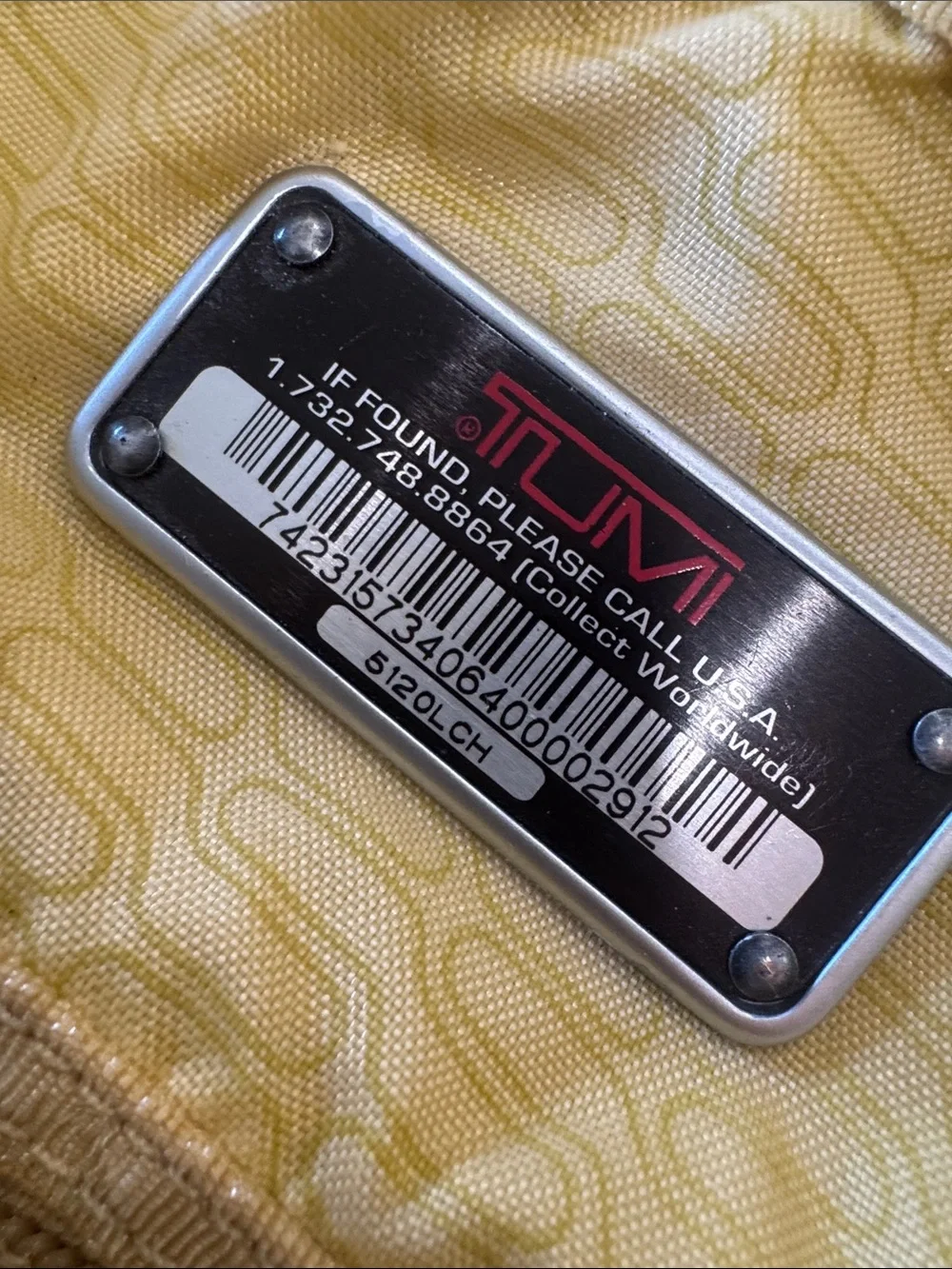 Tumi messenger bag