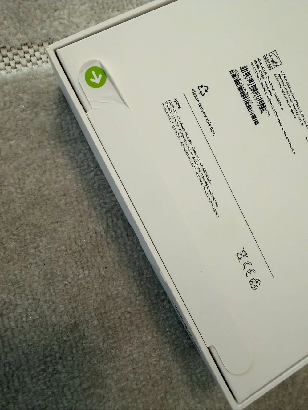 Apple ipad a16