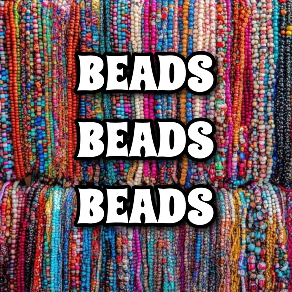 Beads glass 8mm