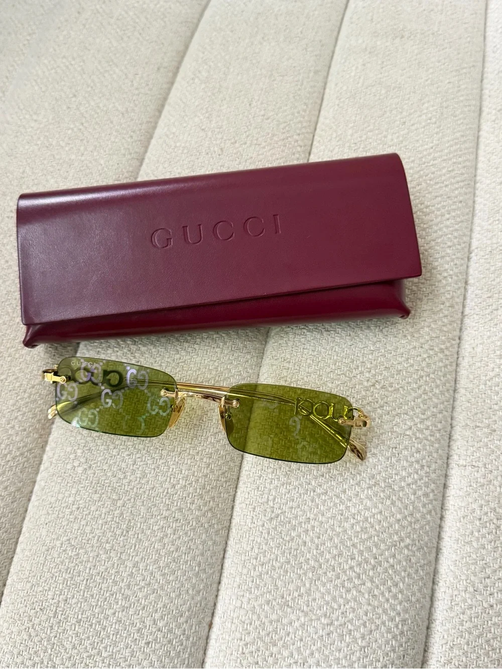 Gucci men’s rimless