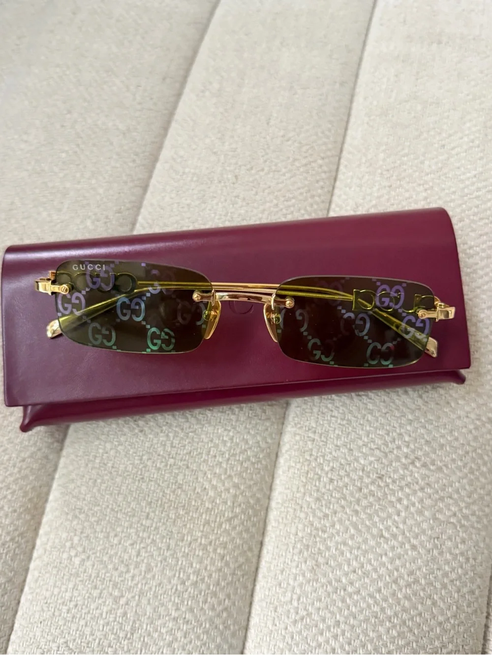 Gucci men’s rimless