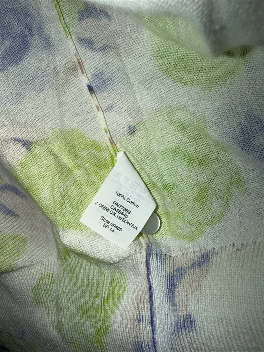 J. Crew lightweight floral