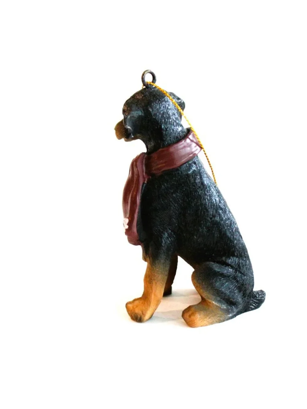 Doberman Ornament Christmas 2012 Paws Claus Dog Pet Holiday Tree Collectible