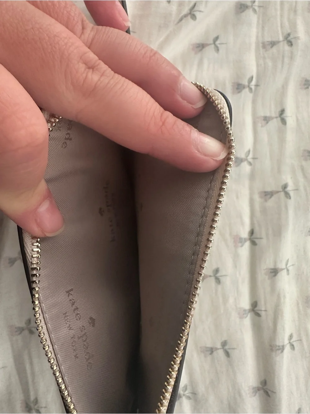 Kate Spade Flower Medium Wristlet/Wallet