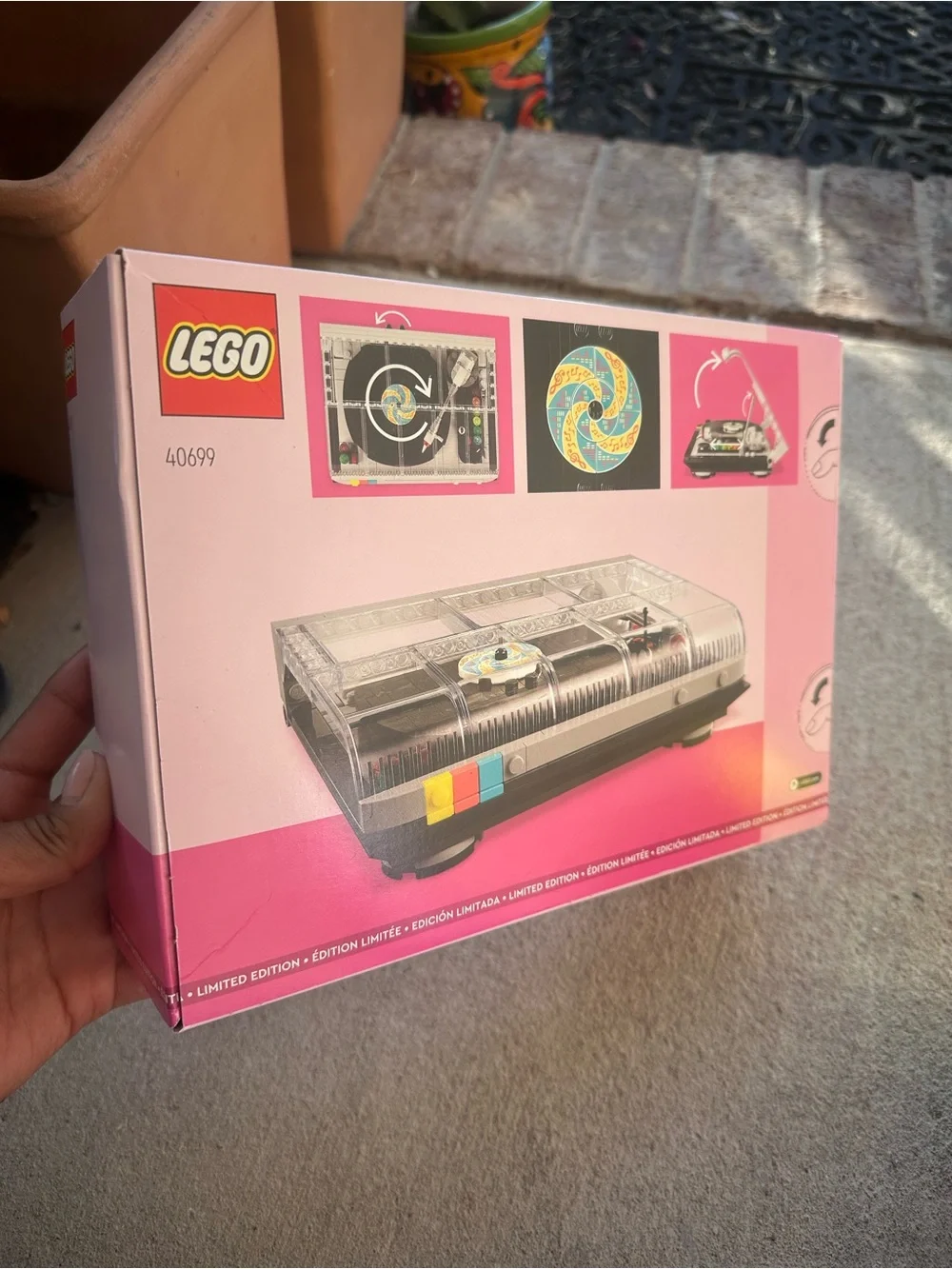 Lego classic turntable