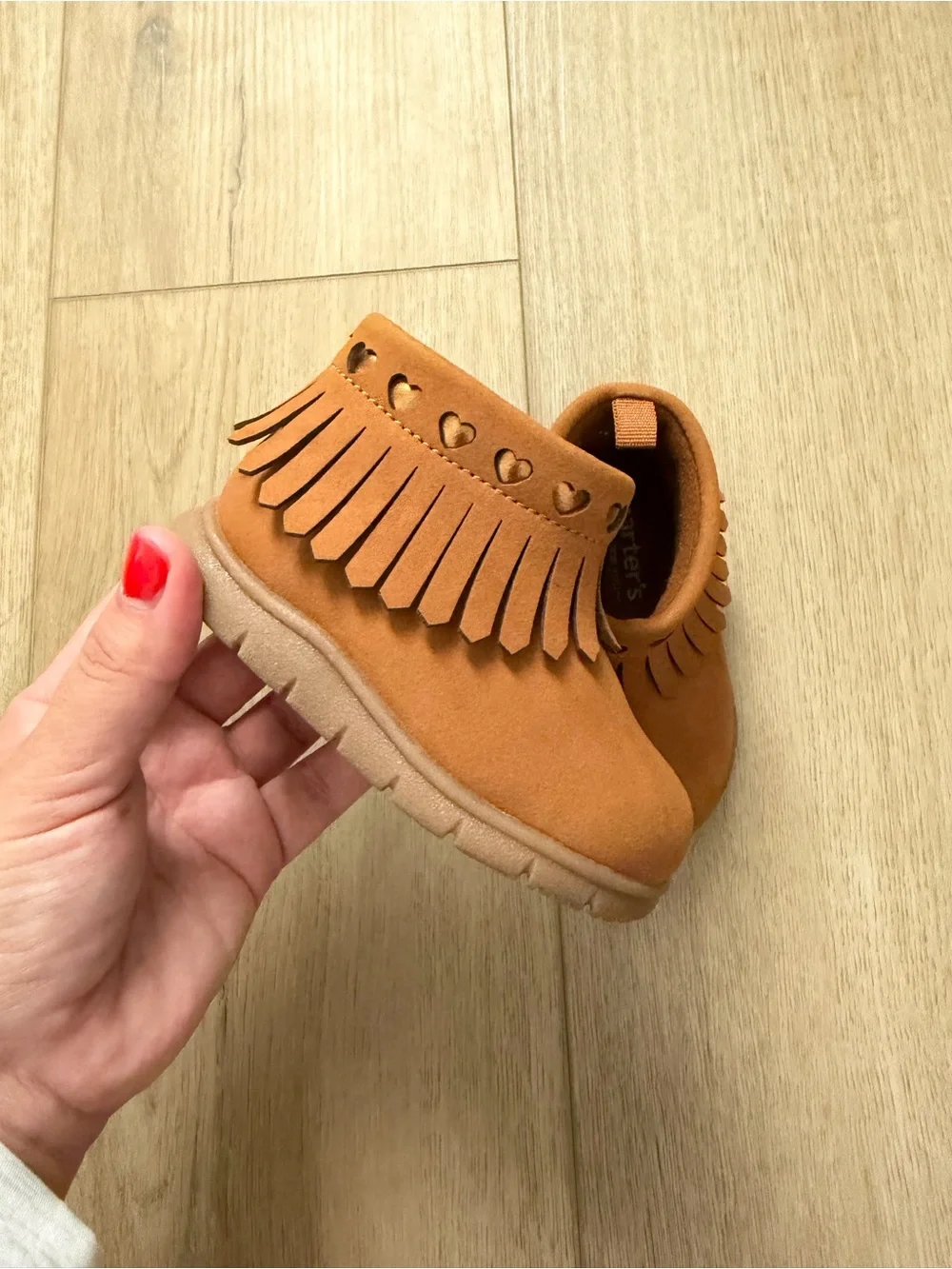 Carters soft suede