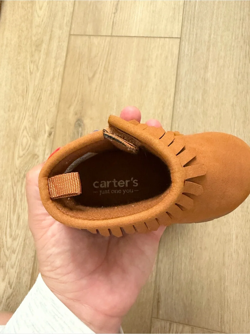 Carters soft suede