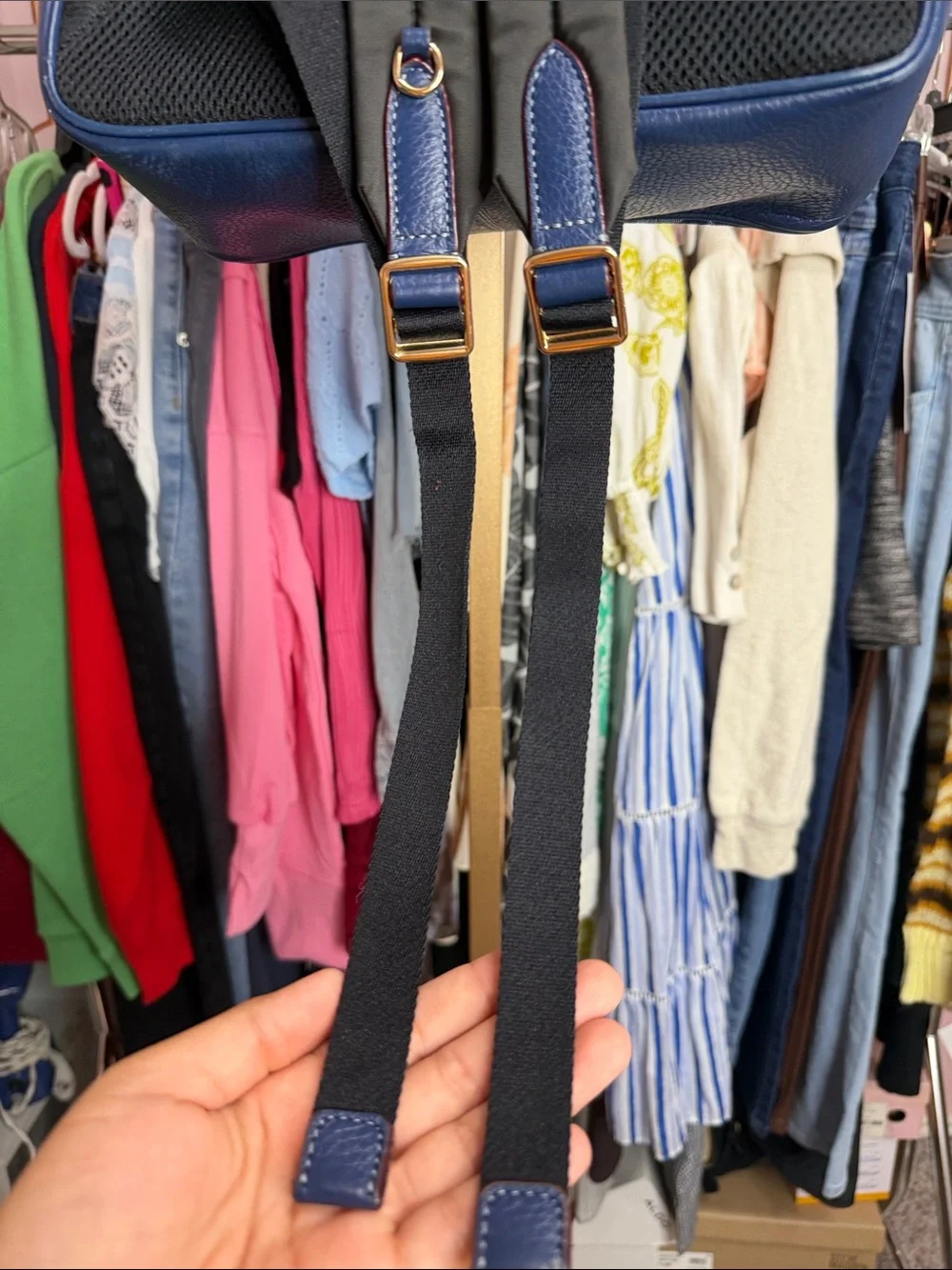 Coach Court Backpack In Signature Denim