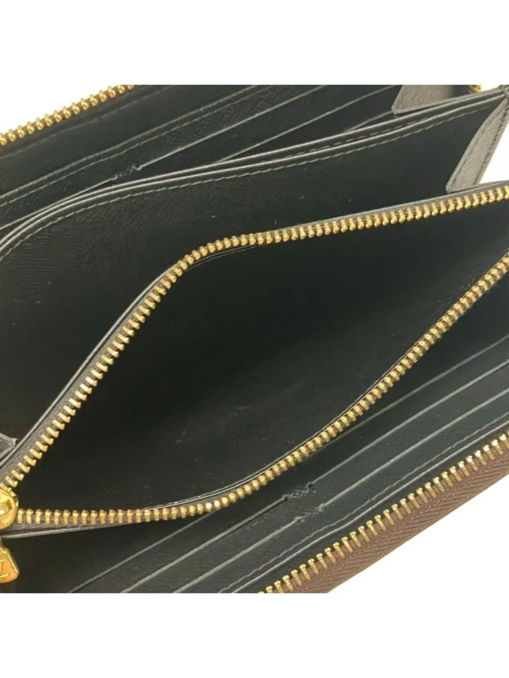 Louis Vuitton Wallet Monogram Reverse Zippy Noir Blanc