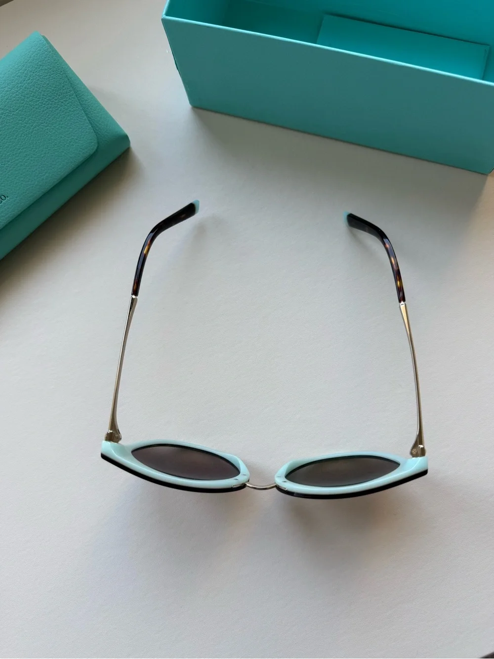 Tiffany & Co. Cat Eye Sunglasses - Brown Gradient Lenses