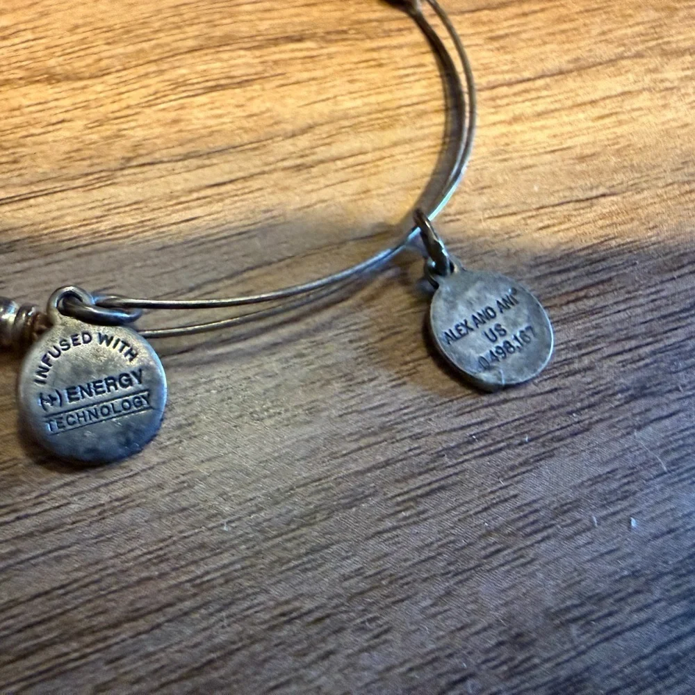 Alex and Ani bracelet silver