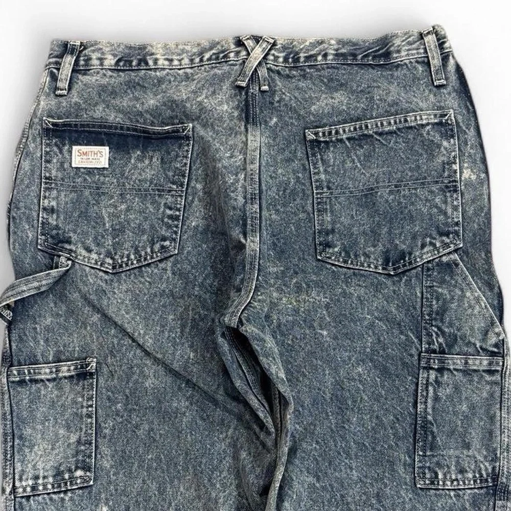 Vintage Smith's Acid Wash Denim Carpenter Jeans