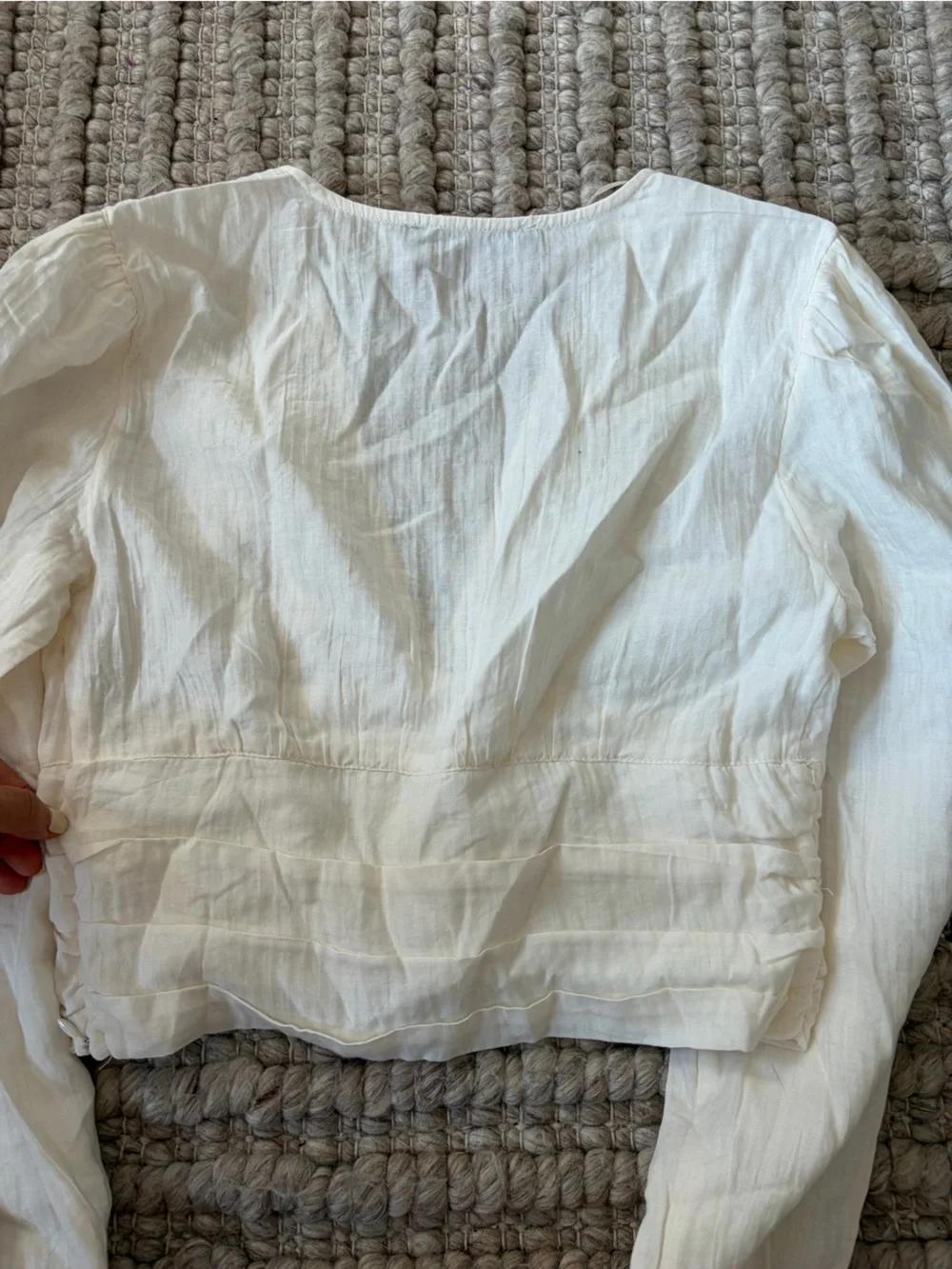 Zara neck cropped