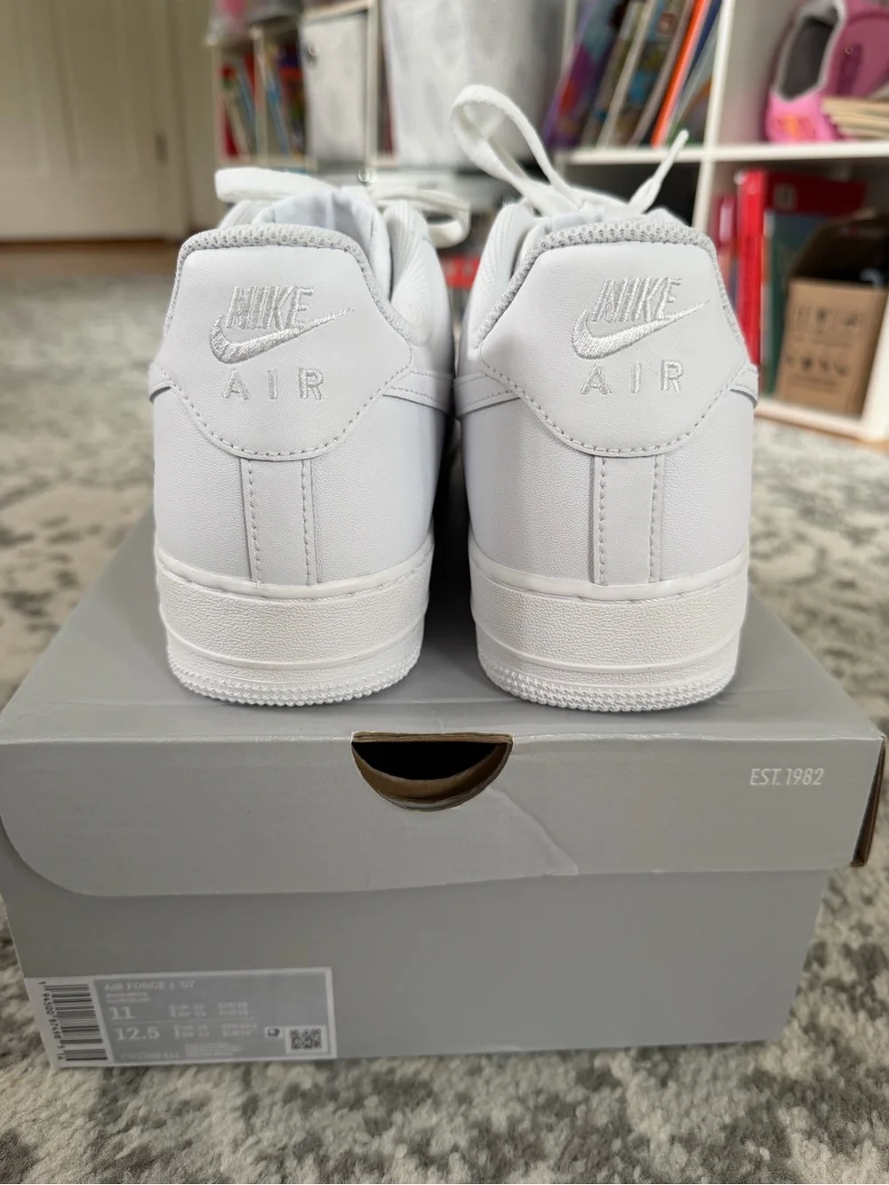 Nike clean white