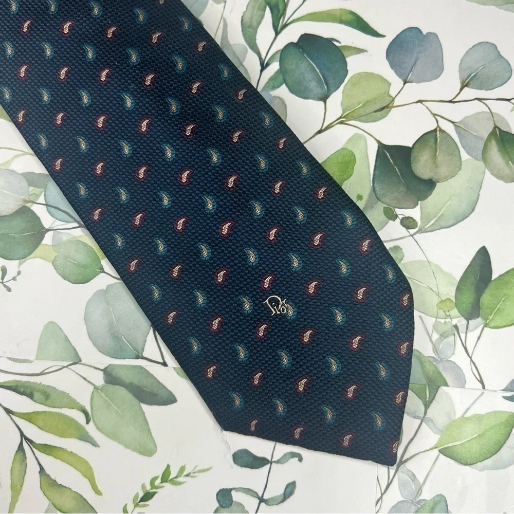 Dior print silk