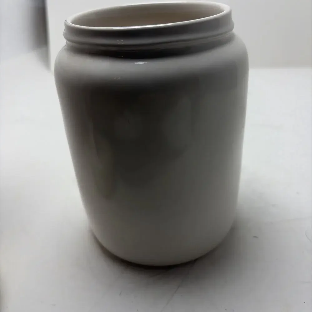 RAE DUNN Sweets Canister Jar White Ceramic Container