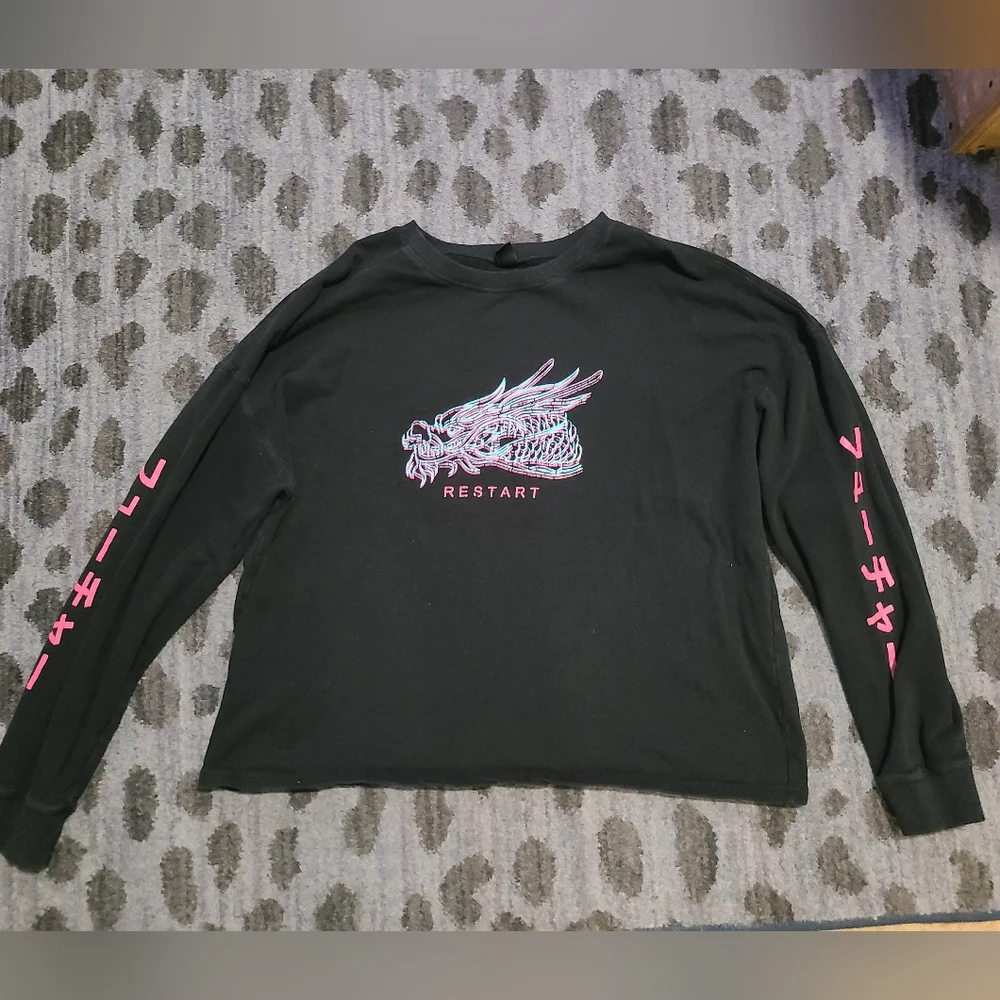 SHEIN black neon