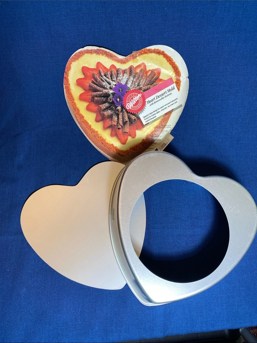 Wilton heart dessert