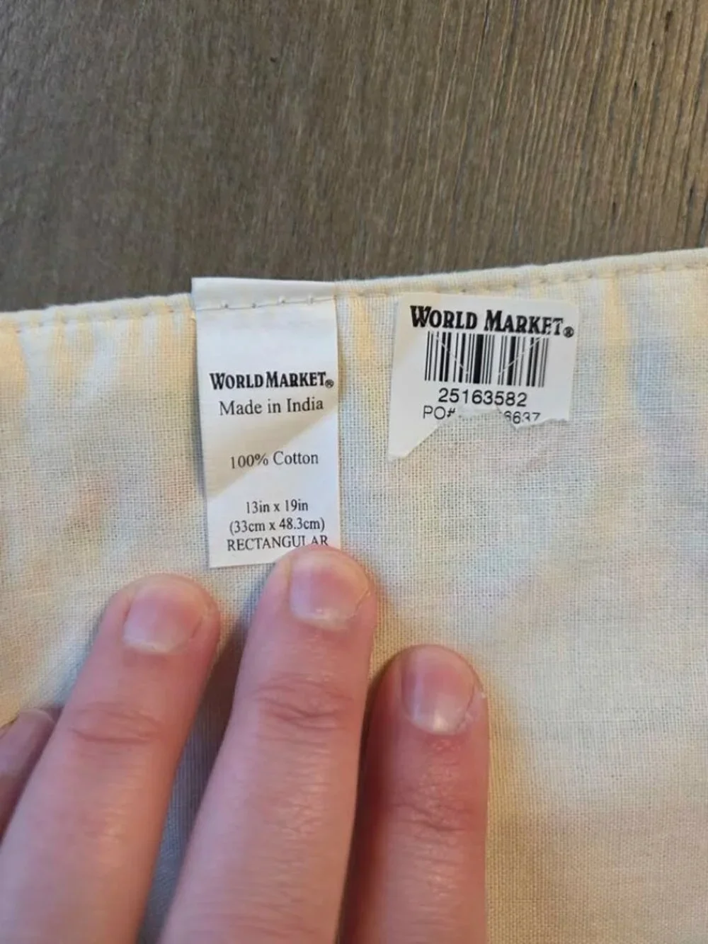 World market placemats 4 total new