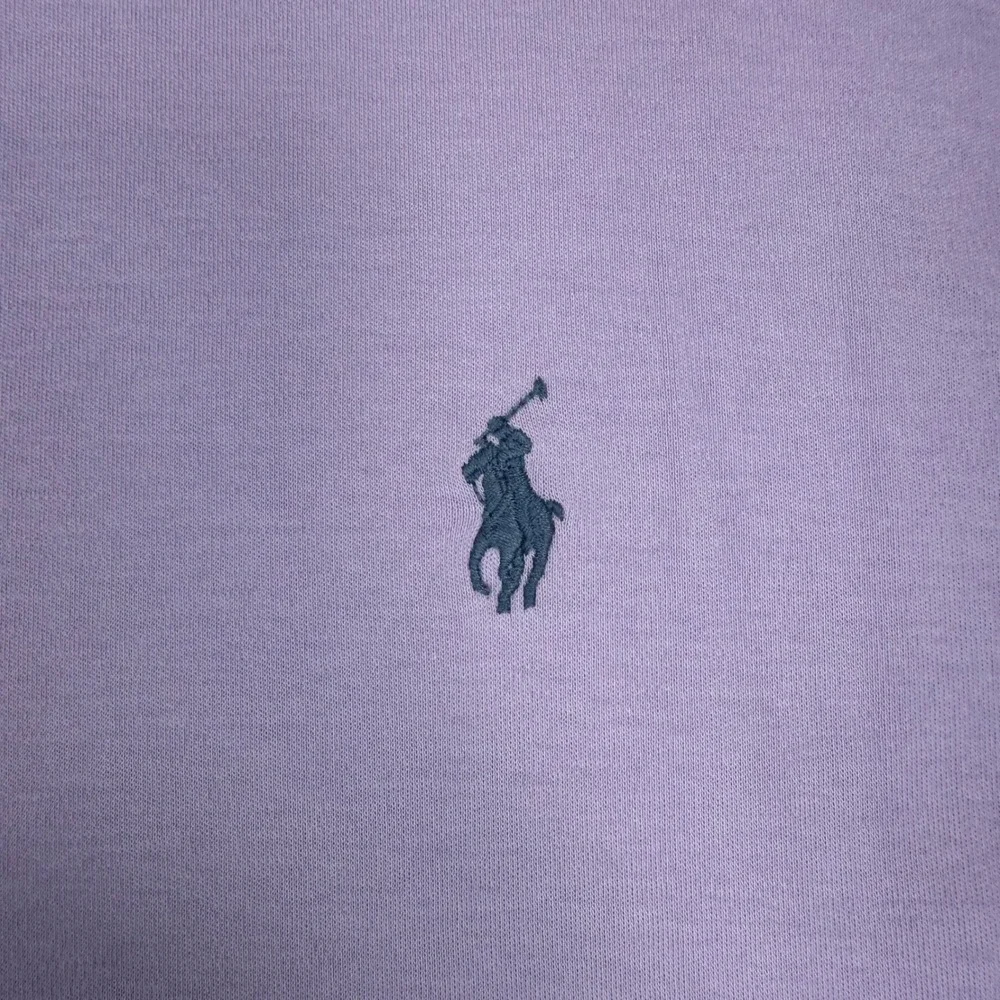 Ralph Lauren Polo Shirt Mens 2XLT Lavender Purple Cotton Jersey Short Sleeve