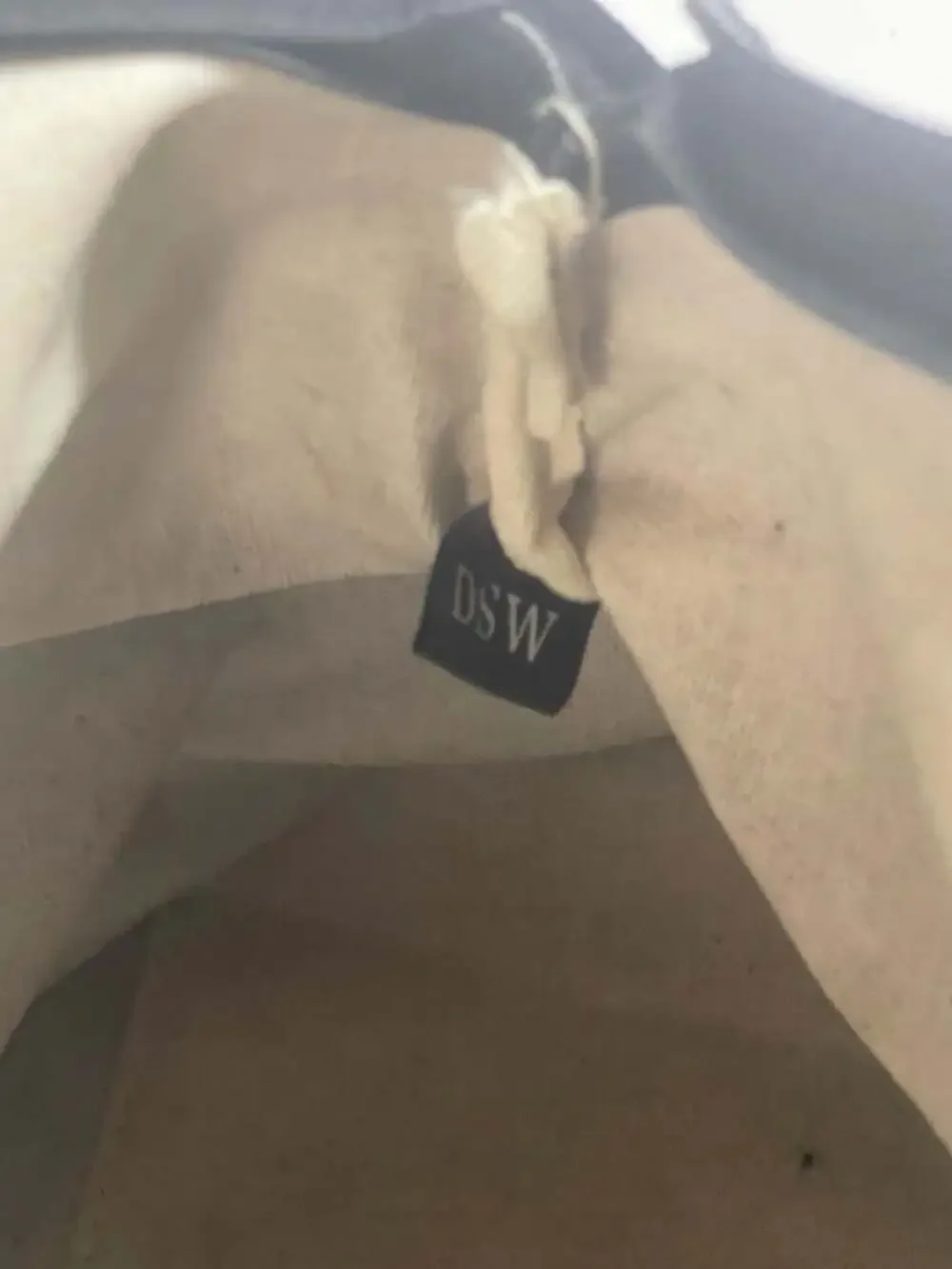 DSW gray canvas