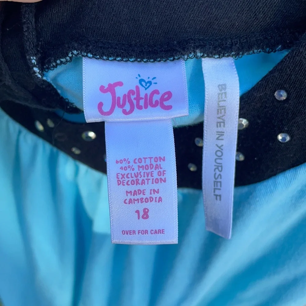 Justice dress sz