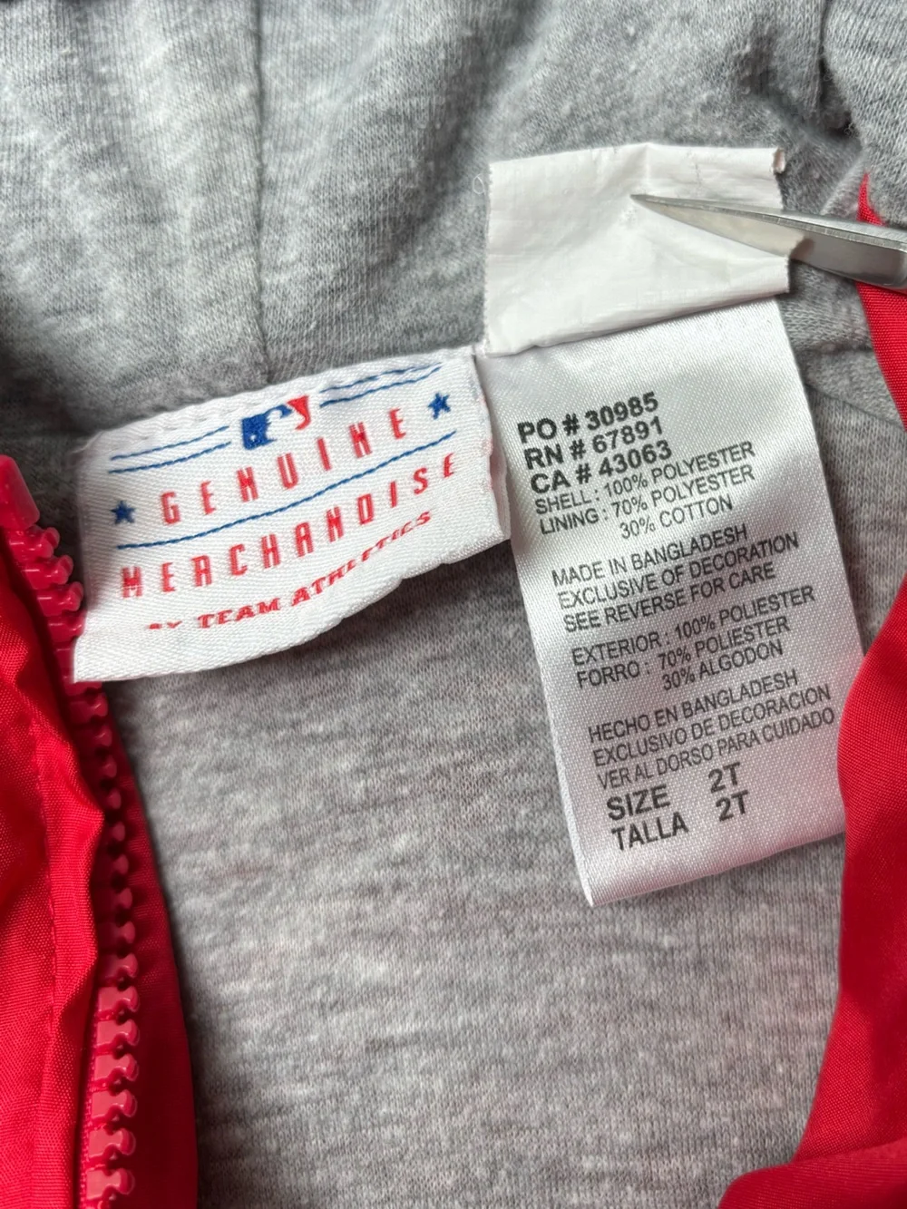 Mlb Genuine Merchandise preowned great