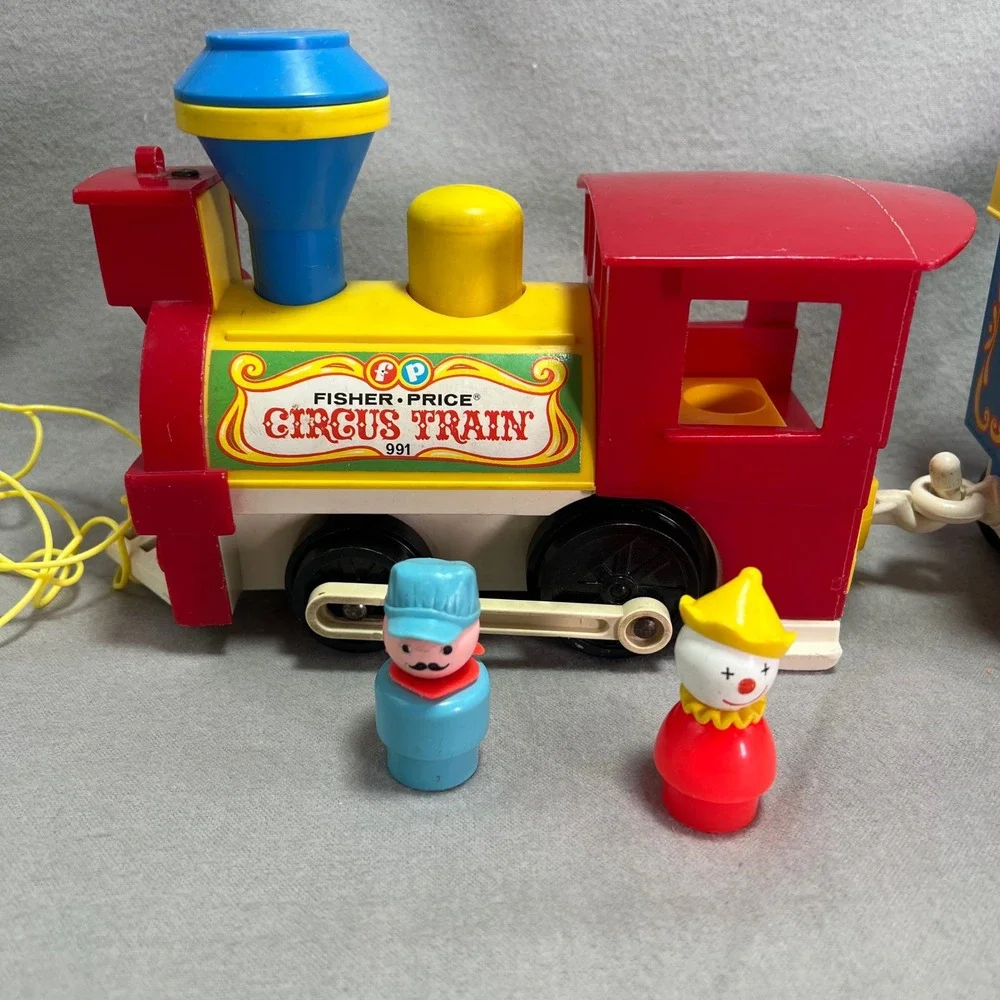 Fisher-Price caboose string