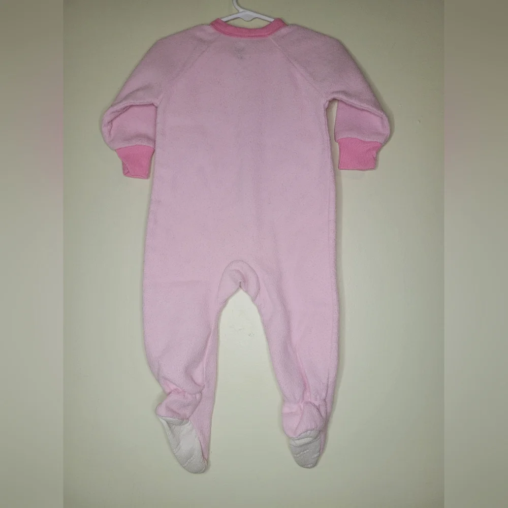 Gerber 18m fleece lined pink sleeper