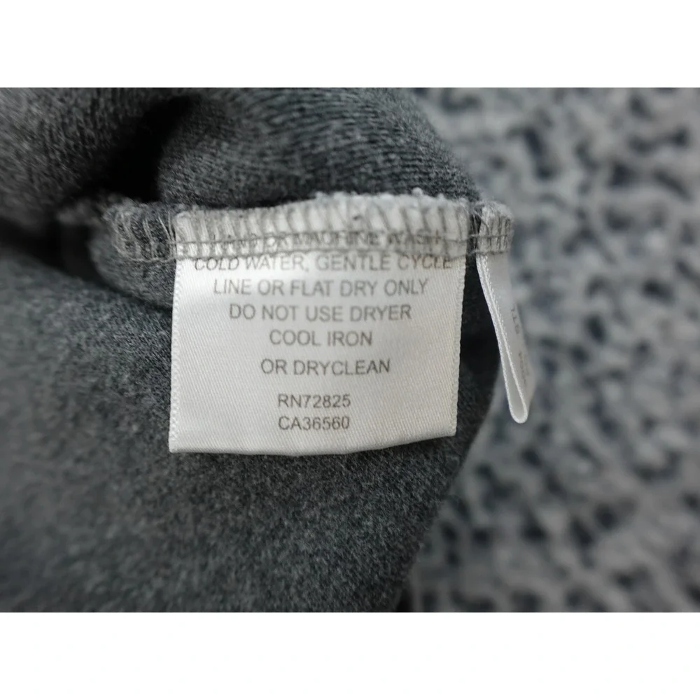 Carnoustie‎ Quarter-Zip Pullover Mens XL Gray Herringbone Golf Sweater