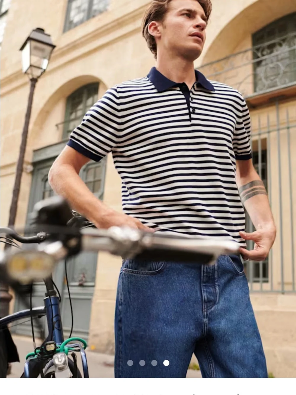 Octobre Editions Tino Knit Polo Small