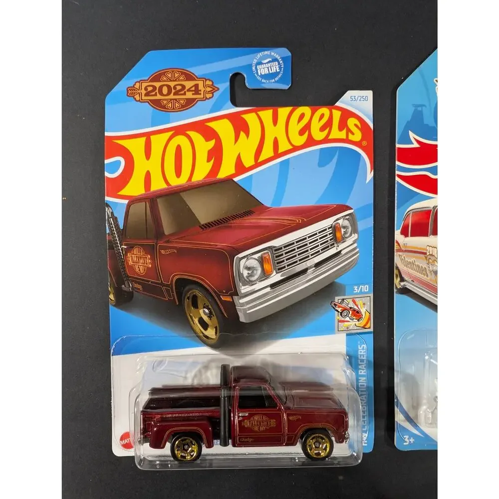 Hot Wheels Valentine's Day Holiday Racers Lot of 3 Sealed Die-Cast Cars