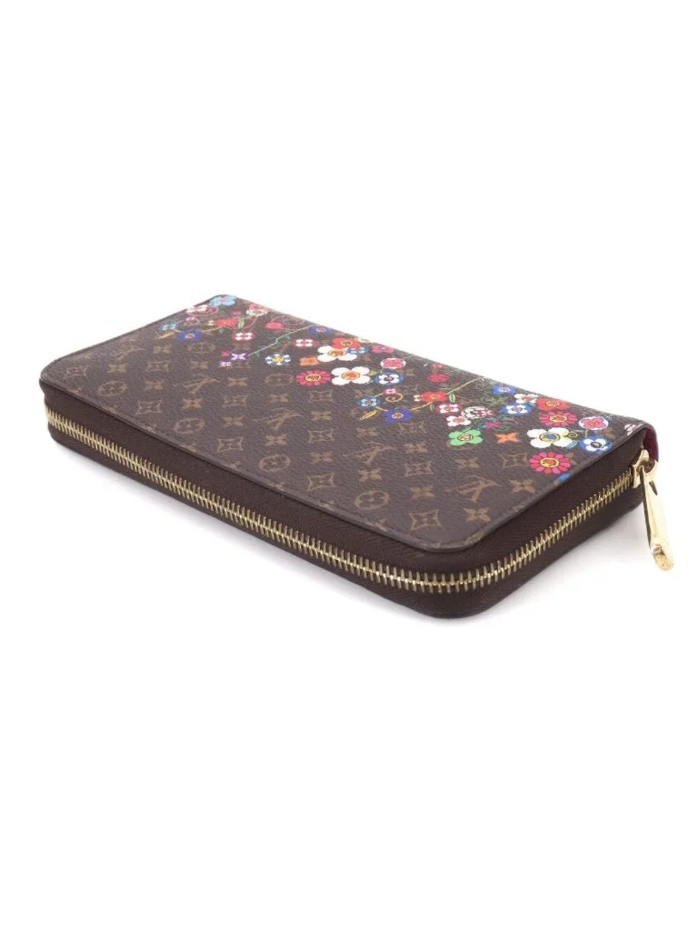 Louis Vuitton LV Takashi Murakami Zippy Wallet Zip Around Monogram