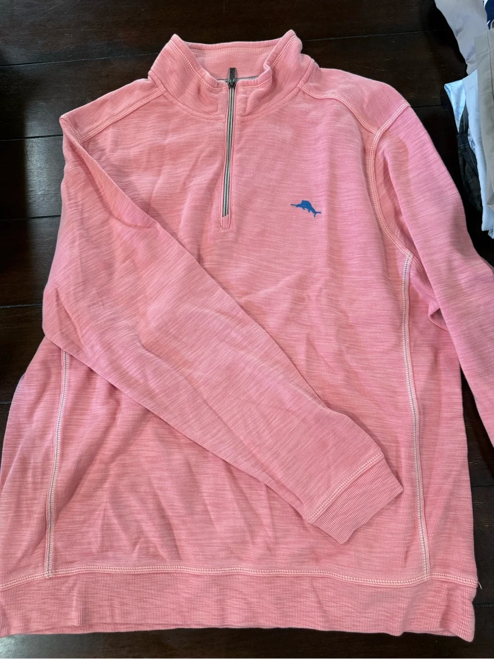 Tommy Bahama knit zip