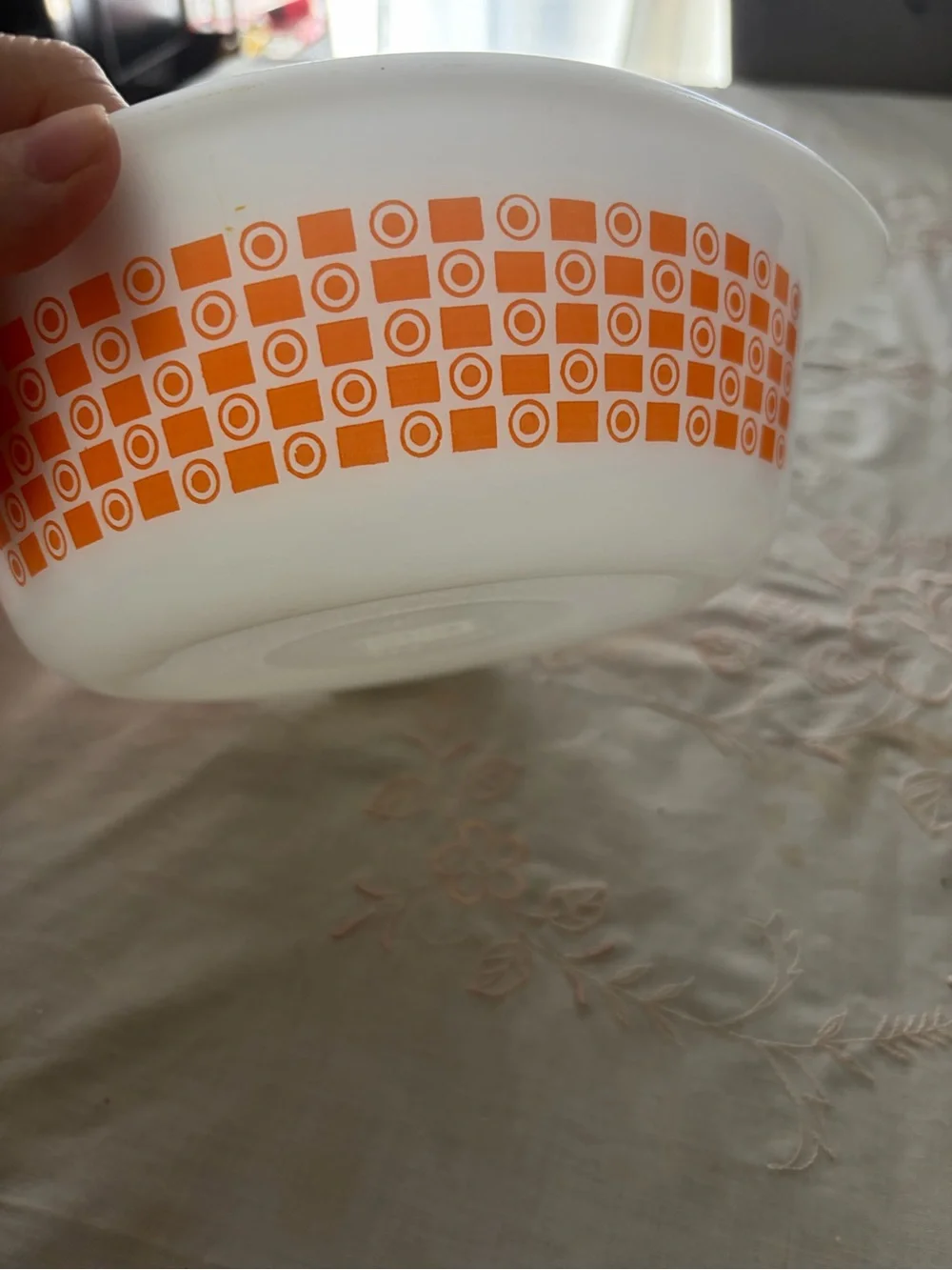 Glasbake white glass