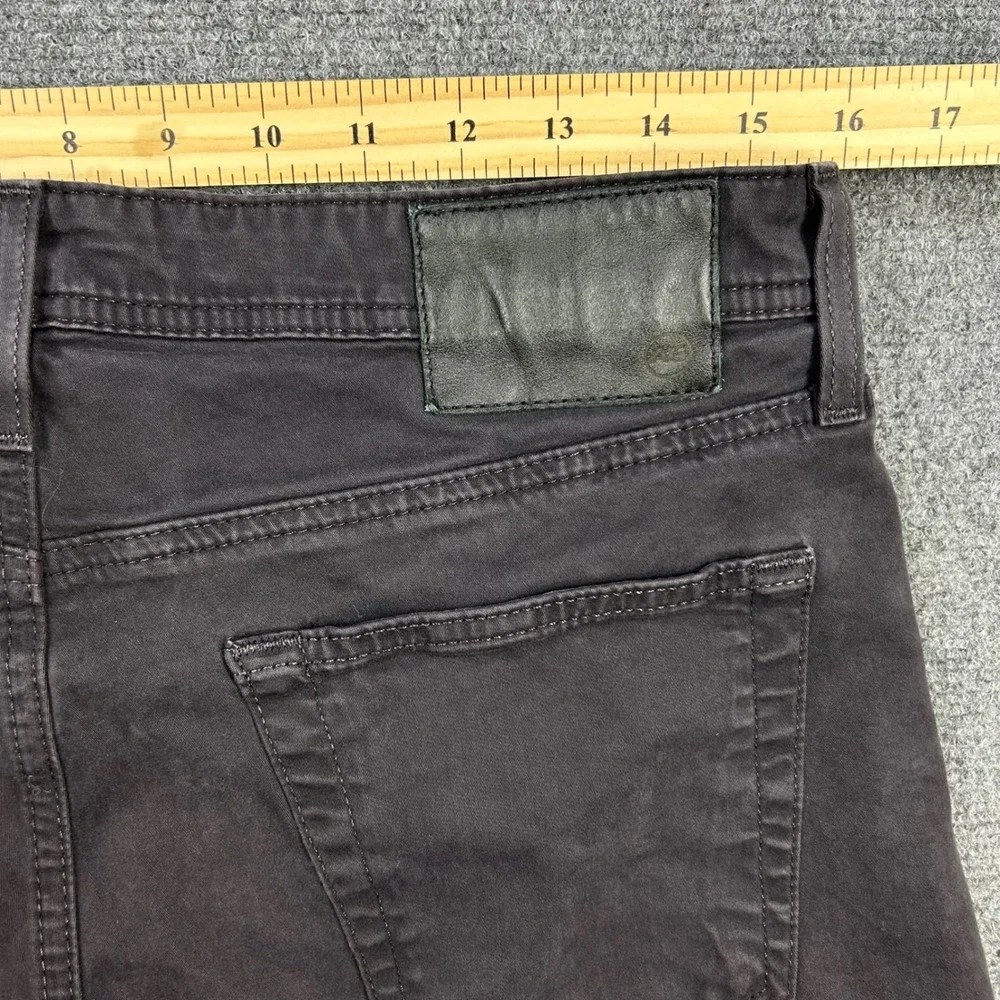 AG Adriano Goldschmied The Tellis Jeans Mens 32.34 Black Modern Slim Denim Pants