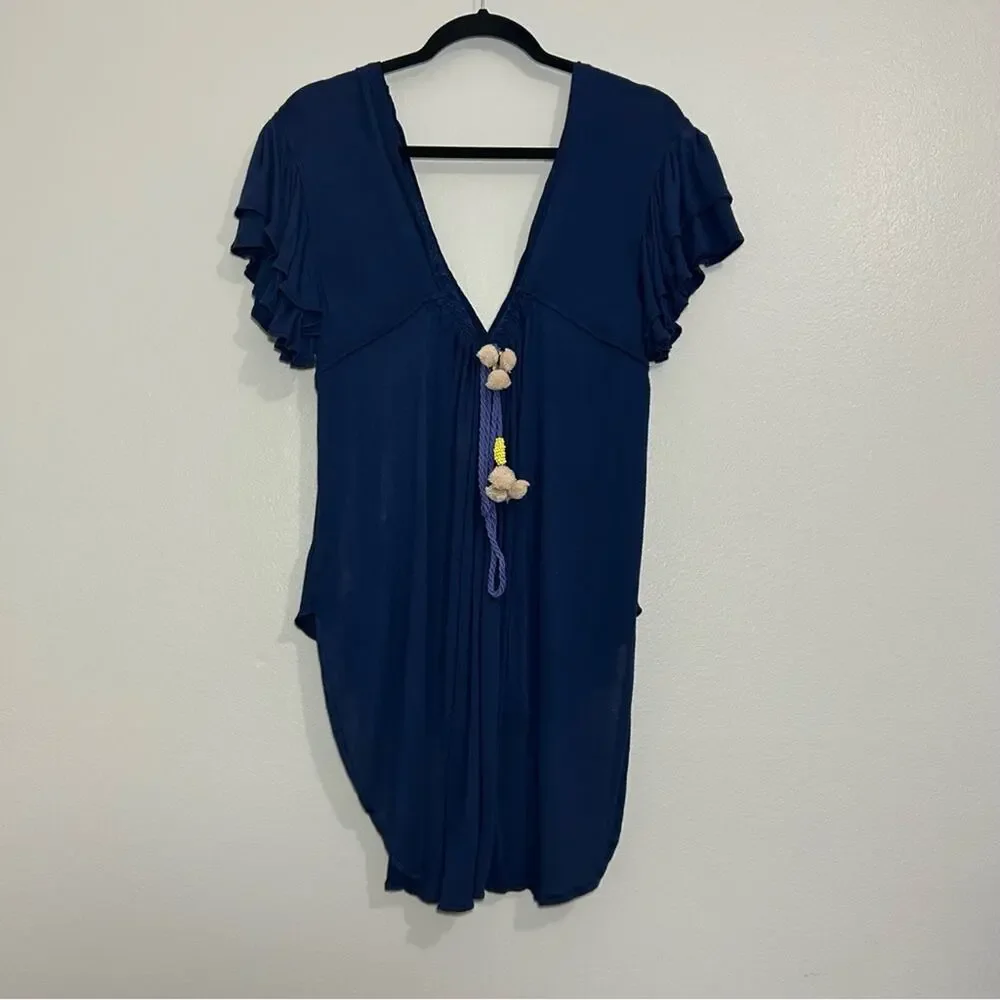 Free People light back top