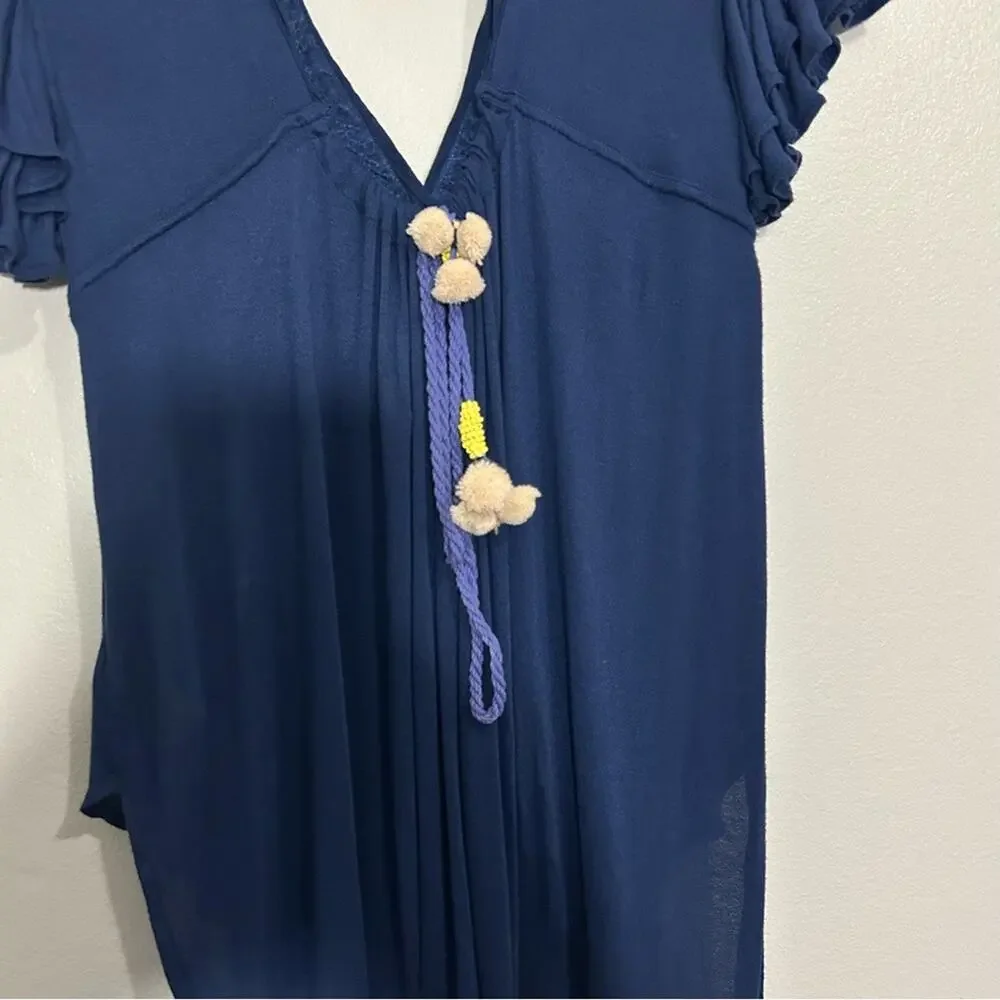 Free People neck tags top