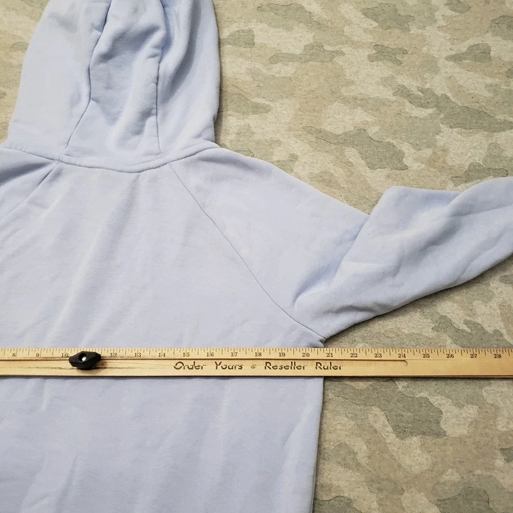 Nike Sweatshirt Womens Medium Blue Pullover Hoodie Gym Fitness