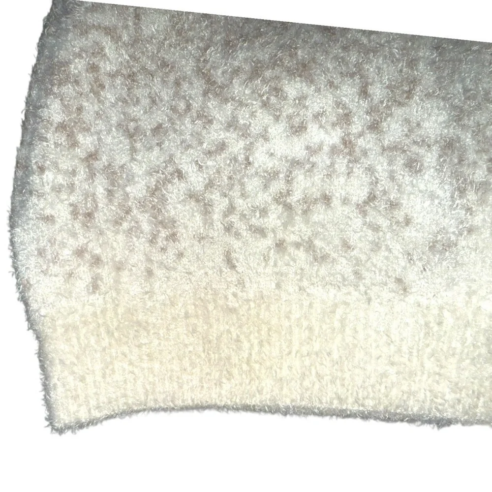 New ▶️ Barefoot Dreams  ◀️ Cozy Chic Lite Confetti Beanie Cream Taupe
