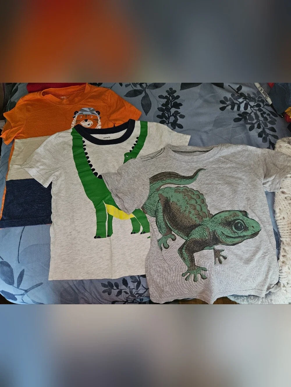 3 Pack Carter's Graphic Tees Bundle 4T