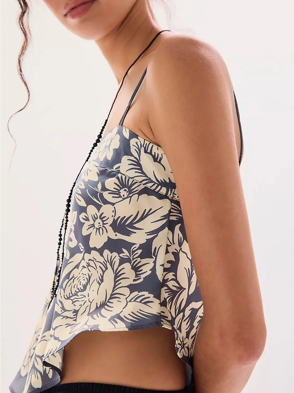 Free People Intimately Might Be Something Printed Cami in Shadow Combo